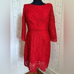 Plenty by Tracy Reese cocktail dress with scalloped hem